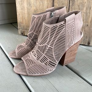 Vince Camuto Tan Booties